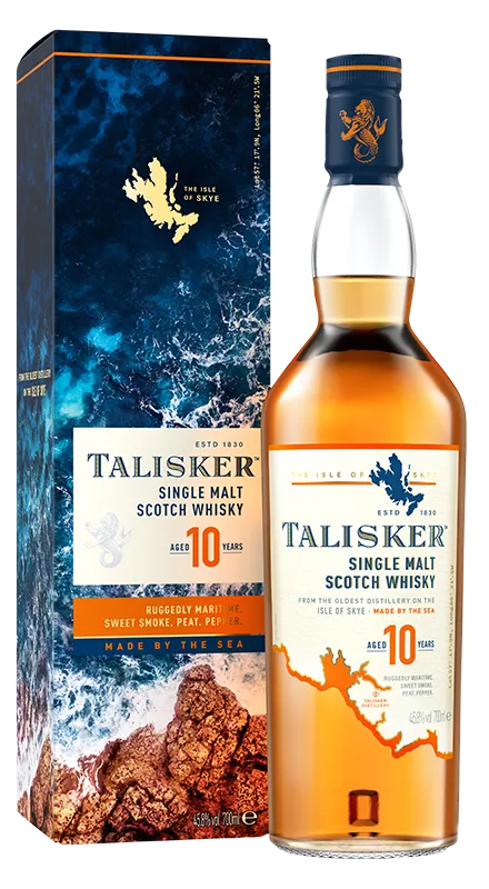 Talisker 10 Ani Single Malt Whisky 0.7L
